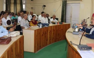 हिंदी दिवस की पूर्व संध्या पर कवियों ने भी जमाया रंग